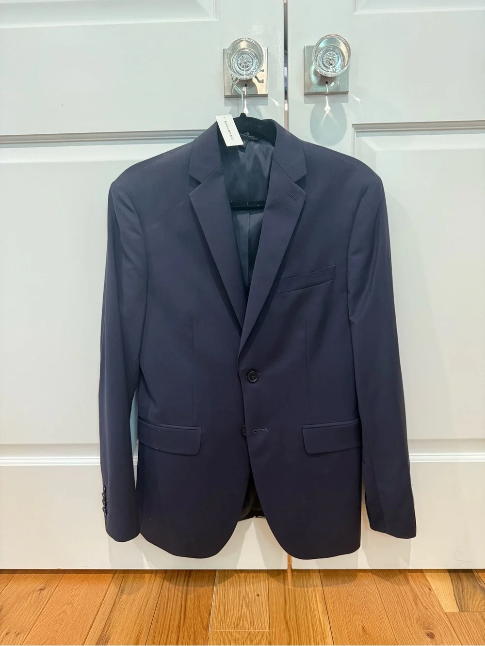 Banana Republic Marzotto Tessuto Suit Navy Blue NEW